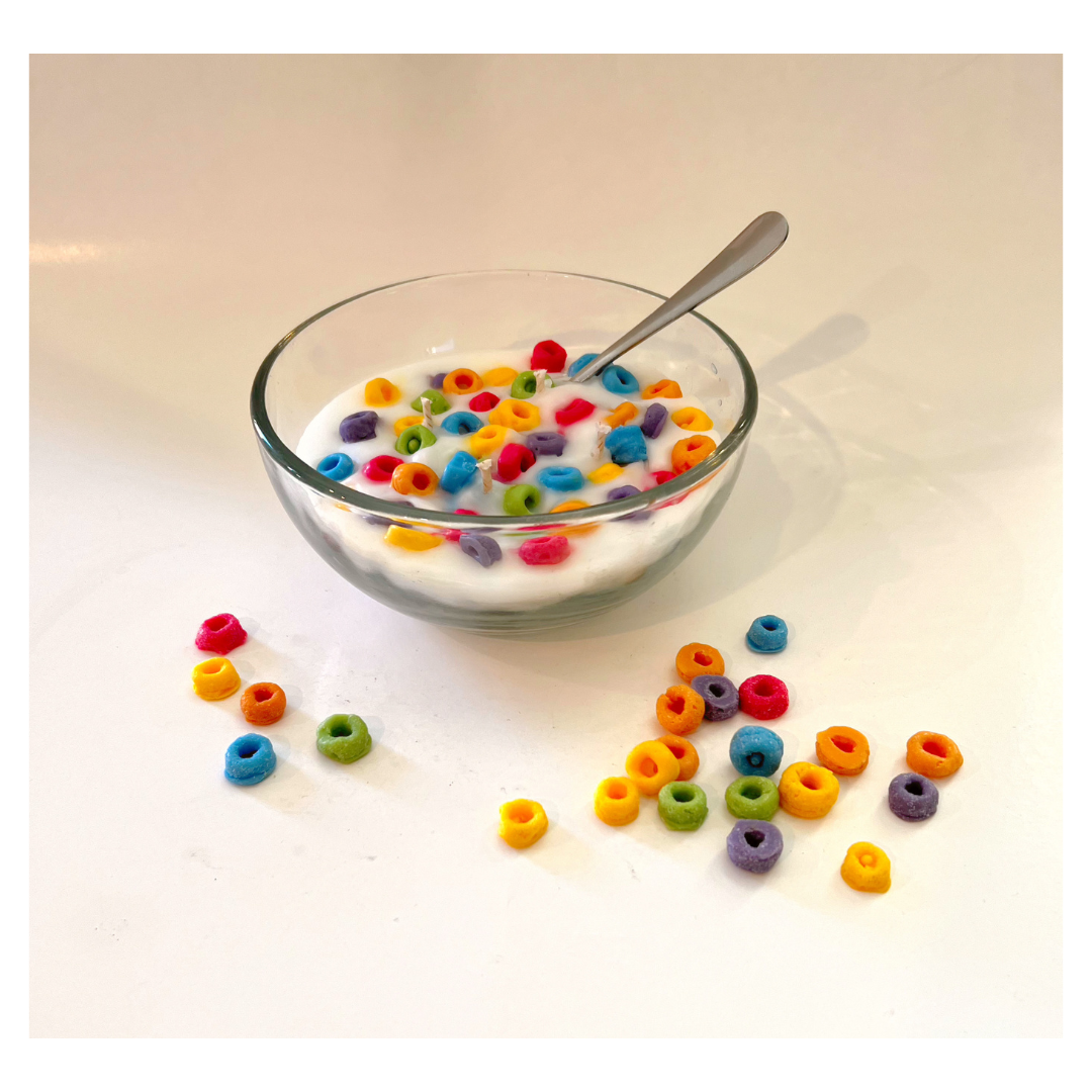 Fruit Loop Cereal Bowl