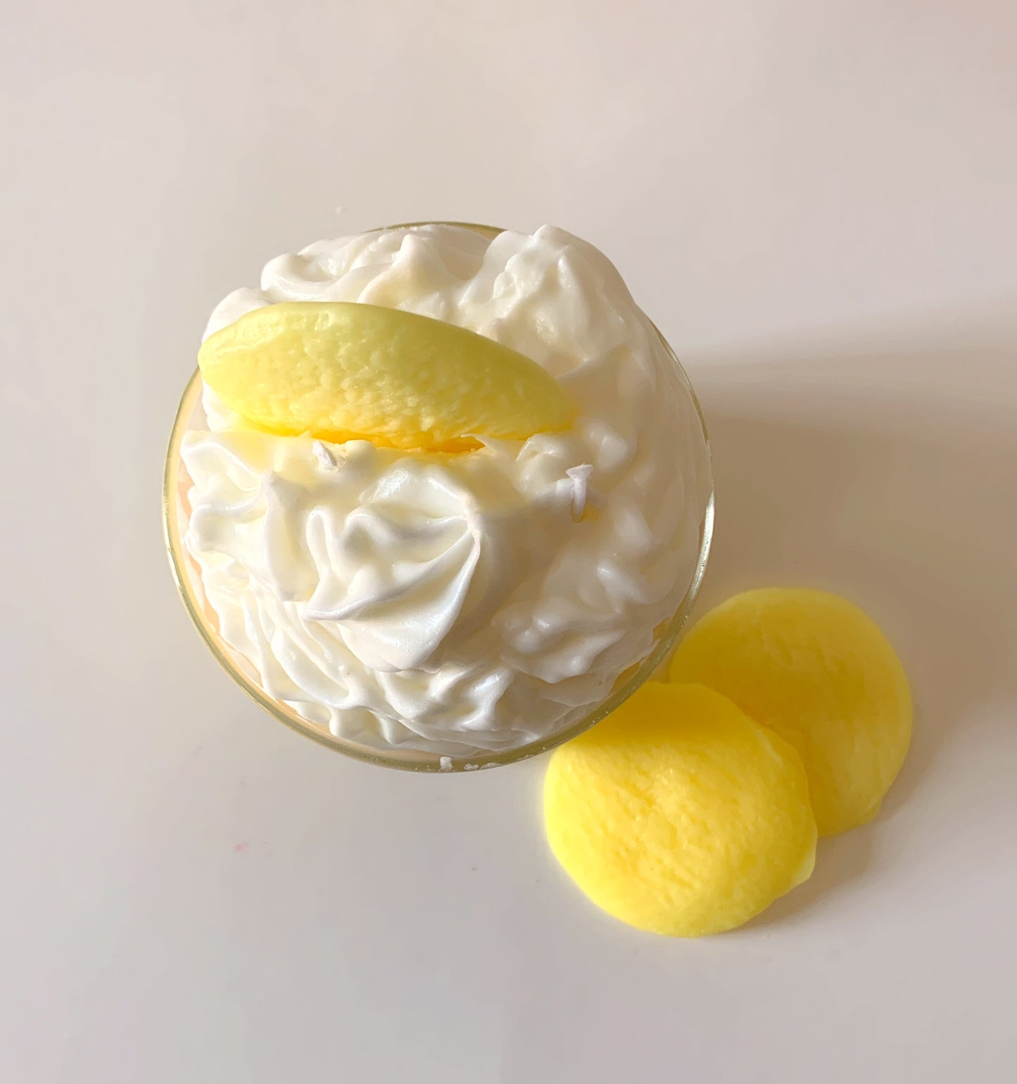 Lemon Pound Cake Dessert Candle