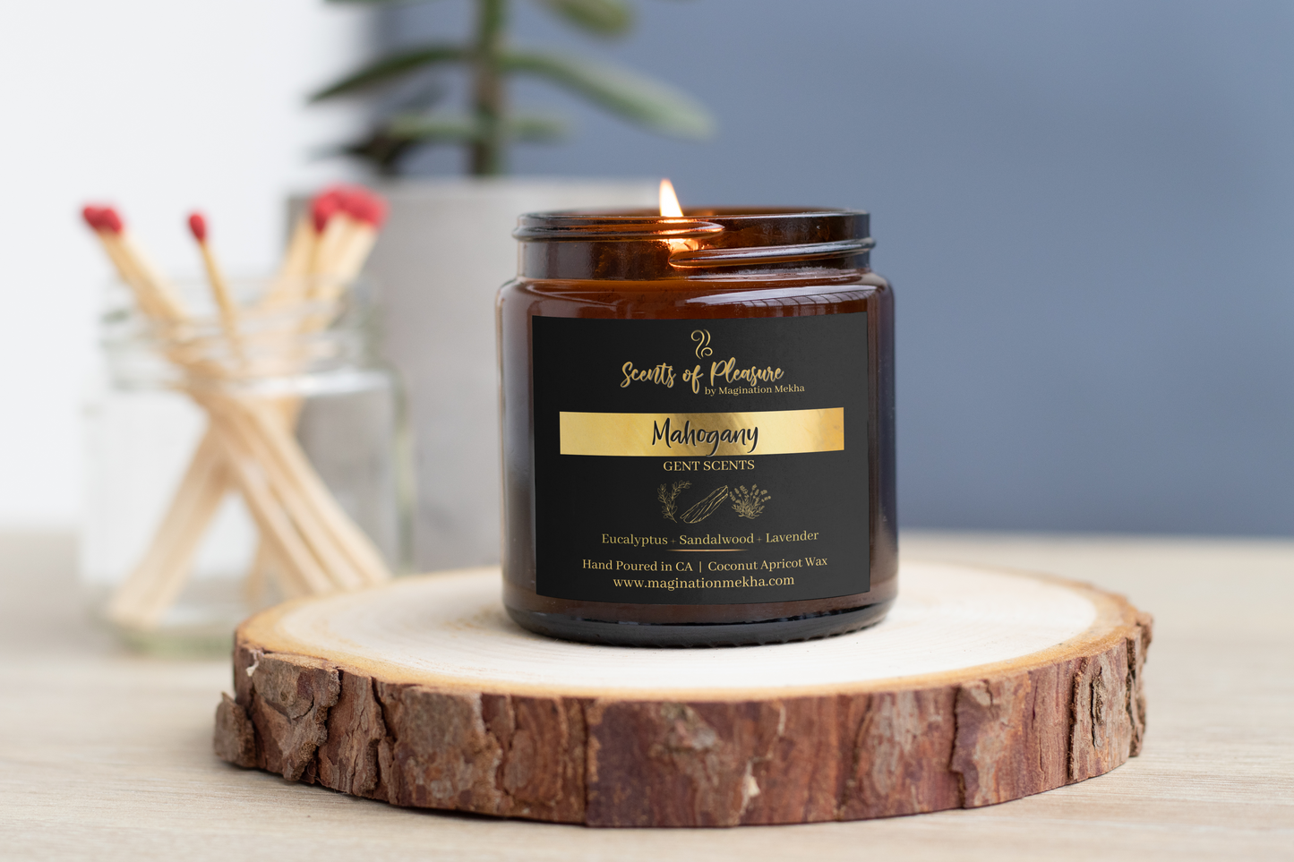 Mahogany - Luxury Candle