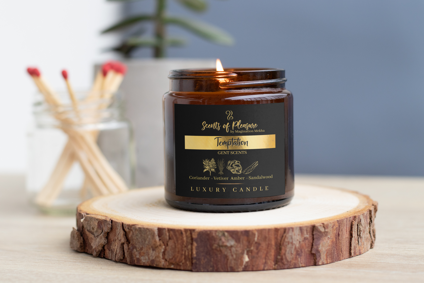 Temptation - Luxury Candle